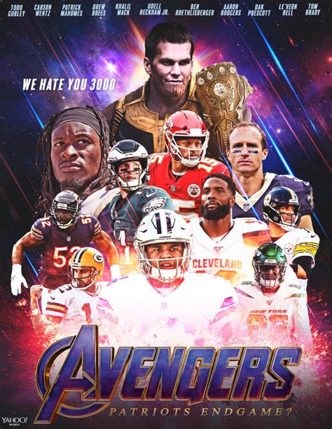 2019 NFL season movie posters