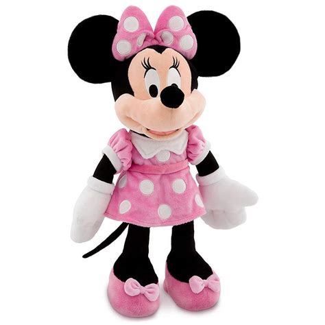 Buy Disney 16" Minnie Mouse in Pink Dress Plush Doll Online at ...