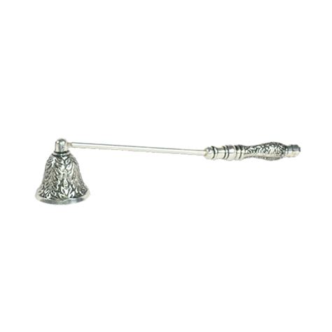 Metal Candle Snuffer - Silver - Humble Home