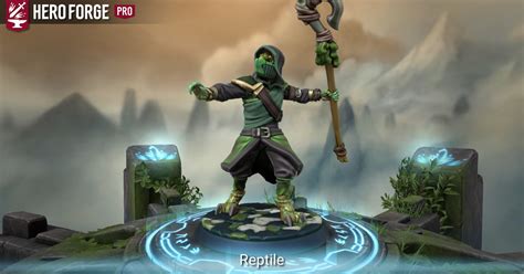 Reptile - made with Hero Forge