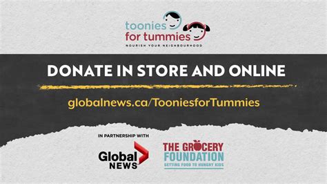 Toonies for Tummies, supported by Global News - GlobalNews Events