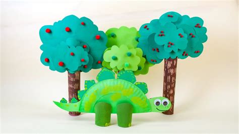 Super Simple Stegosaurus Dinosaur Craft - Super Simple