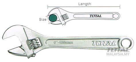 THT101083 Adjustable Wrench | TOTAL Tools Malaysia