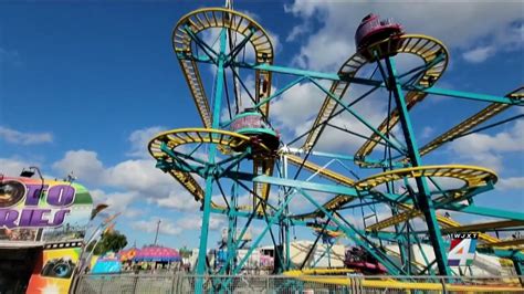 Clay County Fair opens with new food, rides, same family fun - YouTube