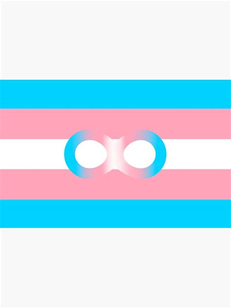 "Autistic Trans Flag" Sticker for Sale by TheaLocksly | Redbubble