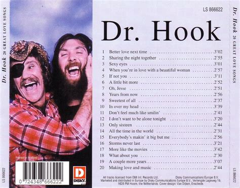 CARATULAS DE CDS - (Mi Colección): Dr. Hook - 20 Great Love Songs