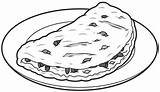 Omelet Coloring Pages Sketch Page sketch template