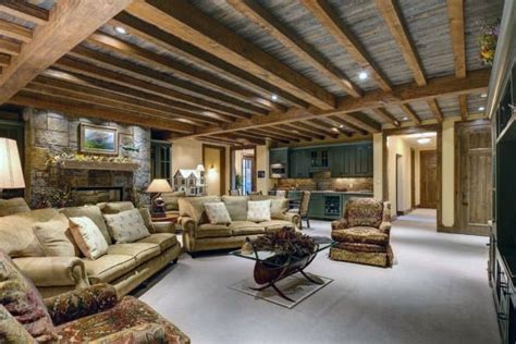 Top 60 Best Rustic Basement Ideas - Vintage Interior Designs