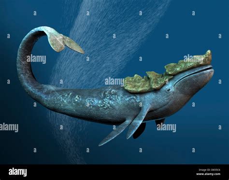 Leviathan sea monster, artwork Stock Photo: 55433062 - Alamy