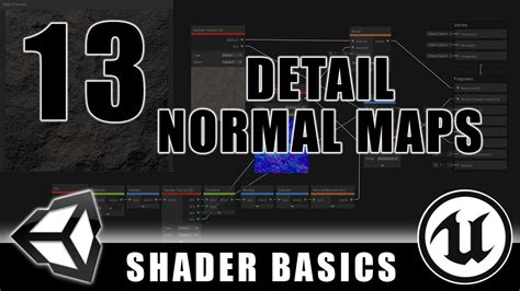 Detail Normal Mapping - Shader Graph Basics - Episode 13 - YouTube