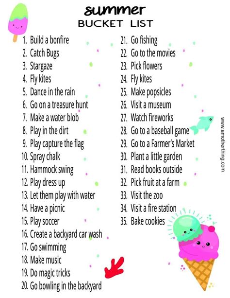 20 Fun Summer Activities to Do With Your Toddler + Free Printable! | It ...