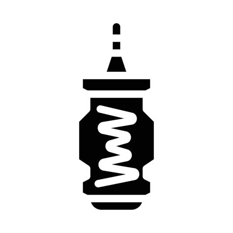 gas centrifuge for uranium enrichment glyph icon vector illustration ...