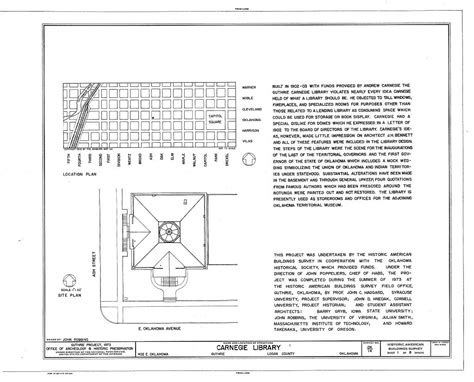 Carnegie Library, 402 East Oklahoma Avenue, Guthrie, Logan County, OK | Library of Congress