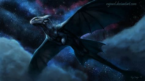 Flight of the Night fury by rajewel on DeviantArt