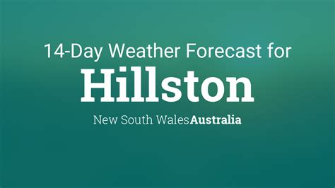 Hillston, New South Wales, Australia 14 day weather forecast