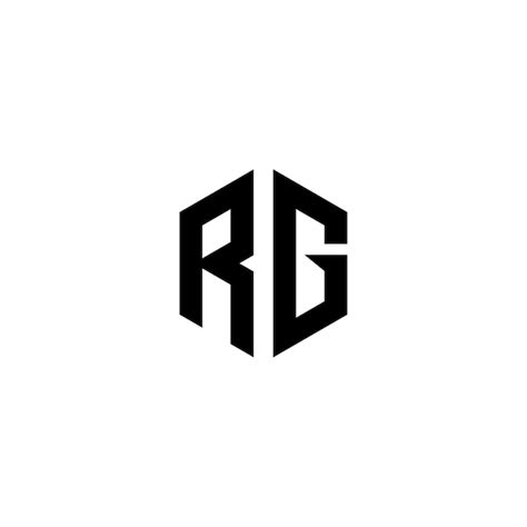 Premium Vector | Rg logo vector