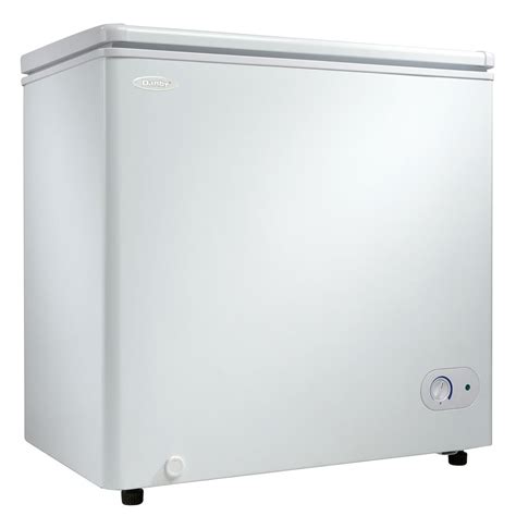 Danby DCF055A2WDB-3 5.5 cu. ft. Chest Freezer, Garage Ready White Deep Freezer with Basket ...