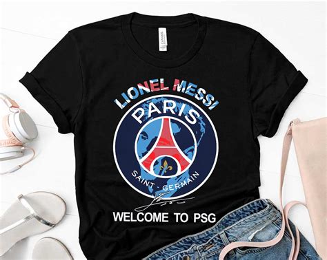 M30 PSG Shirt, Lionel Messi Paris Saint Germain Welcome To PSG Signature Shirt, Messi Paris ...