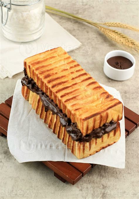 Roti Bakar Bandung, West Java Popular Bread Toast 23351170 Stock Photo ...