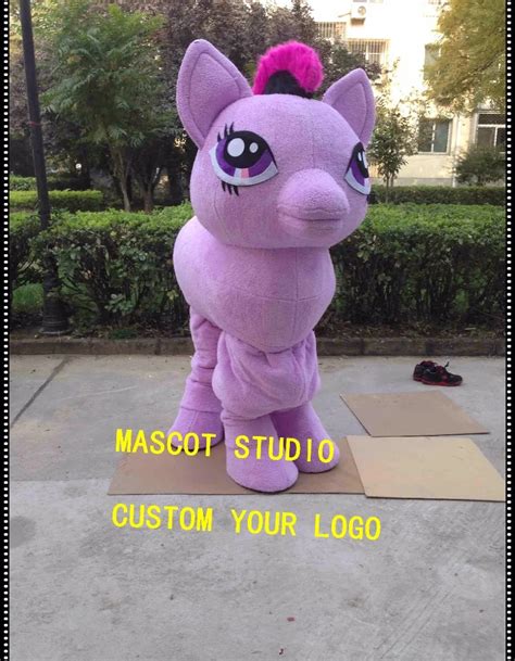 two person pony horse mascot costume two people pony custom fancy ...