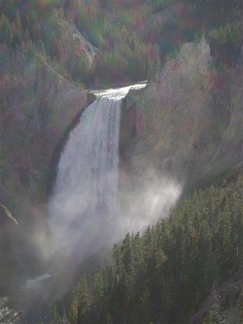 Yellowstone Grand Canyon Falls by MidknightStarr on DeviantArt