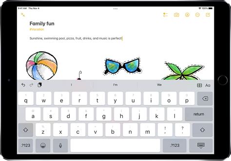 I can’t get my iPad keyboard to expand us… - Apple Community