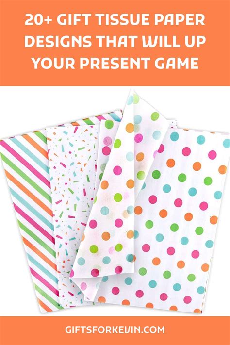 20 gift tissue paper designs that will up your present game – Artofit