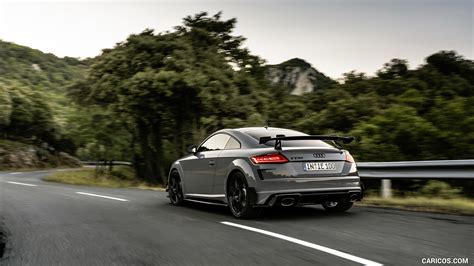 Audi TT RS Coupé Iconic Edition | 2023MY (Color: Nardo Grey) | Rear Three-Quarter