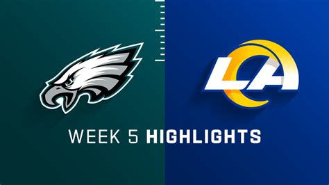 Philadelphia Eagles vs. Los Angeles Rams highlights | Week 5