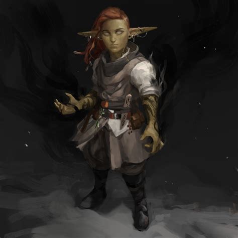 Goblin Warlock, Danil Luzin | Fantasy character design, Dungeons and ...