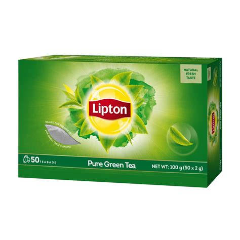 Lipton Pure Green Tea 50Pcsx2g – Shopifull