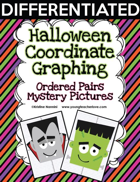 Halloween Coordinate Graph Mystery Pictures and a Photo Update! - Young Teacher Love