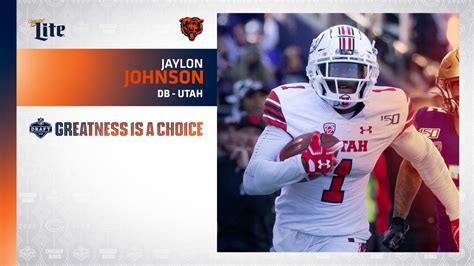 2020 NFL Draft: Defensive Back Jaylon Johnson, Utah, Round 2 Pick 50