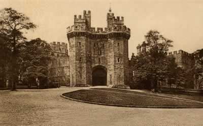 Lancaster Castle Hill John O' Gaunt's Lunium Roman Fort Lancashire ...