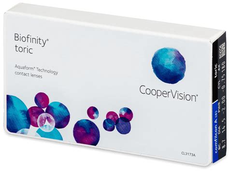 Biofinity Toric (6 lenses) | Alensa UK