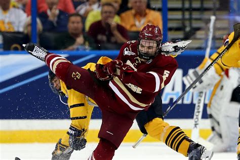 Boston College Men’s Hockey: Eagles Downed by Badgers 7-5, Wisconsin Completes Weekend Sweep ...