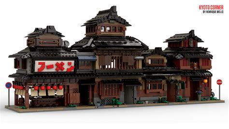 Kyoto Corner, my first MOC using Studio 2.0 : r/lego