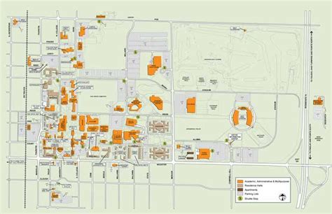 Bowling Green State University | Campus map, Interactive map, Map