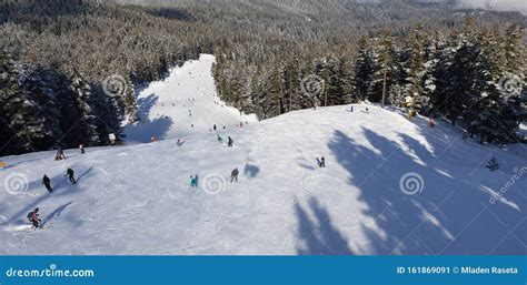 Bansko Bulgaria Ski Resort Winter Sports Stock Image - Image of ...