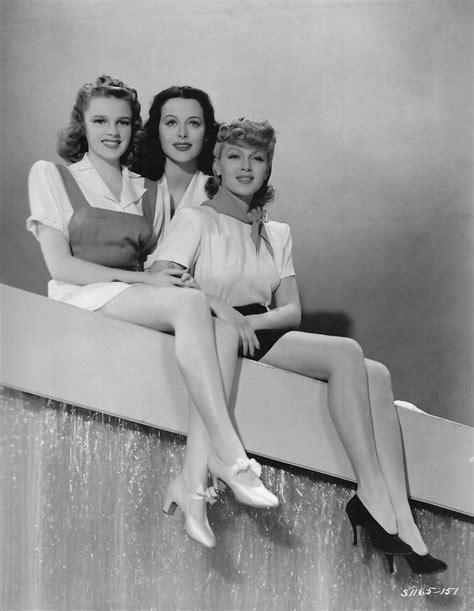 Judy Garland, Hedy Lamarr, & Lana Turner - Ziegfeld Girl (1941) : r/ClassicScreenBeauties