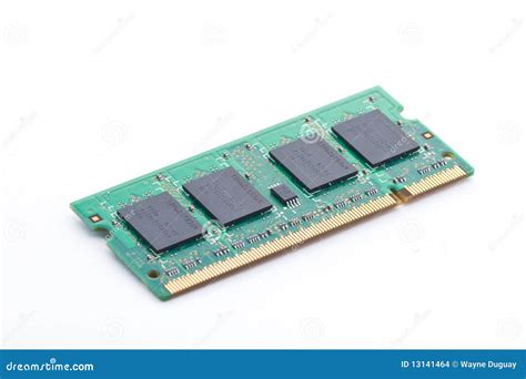 Laptop Computer RAM Chip Stock Images - Image: 13141464