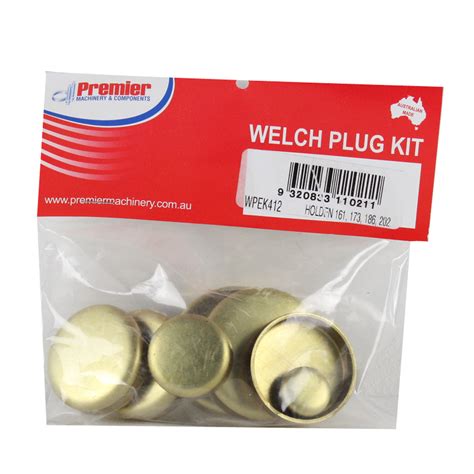 Premier WPEK412 Brass Welch Plug Kit for Holden 6cyl 149 161 173 179 186 202 Engines