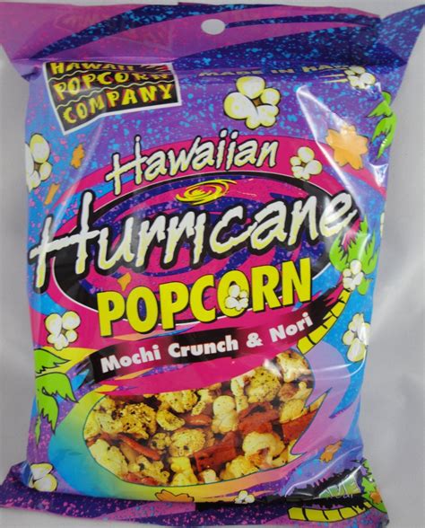 Hawaiian Hurricane Popcorn Mochi Crunch & Nori Bag, 4 oz | Mochi ...