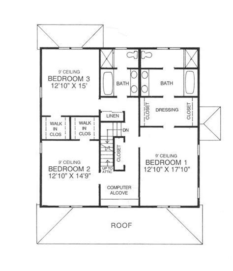 Pin by F Bimmel on Floorplan | Small house floor plans, Square floor ...