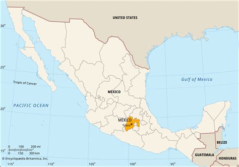 Map Of Toluca Mexico - Sibyl Fanechka