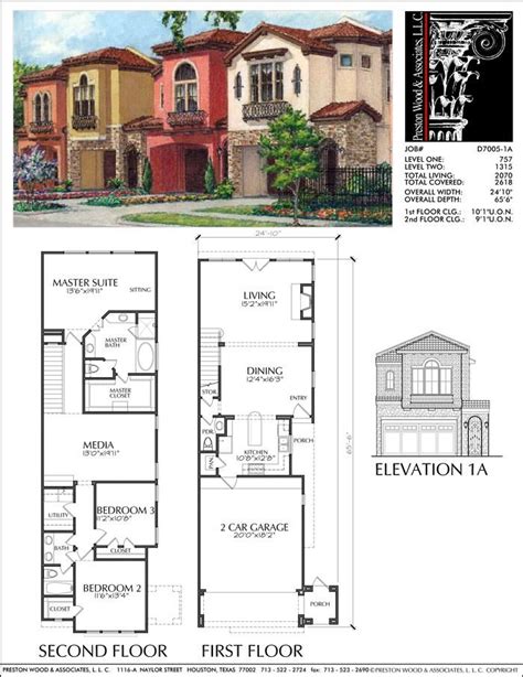 Modern Townhouse Design, Brick Row House, New Town Home Development | Row house design ...