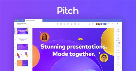 Pitch is uncompromisingly good presentation software, enabling modern teams to craft and ...