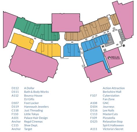 Berkshire Mall (9 stores) - shopping in Lanesborough, Massachusetts MA 01237 - MallsCenters