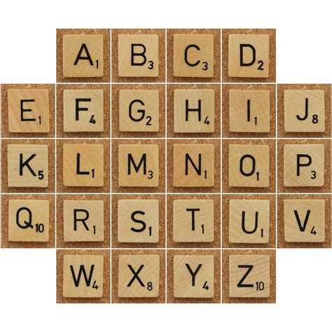 Wood Scrabble Tiles - a photo on Flickriver