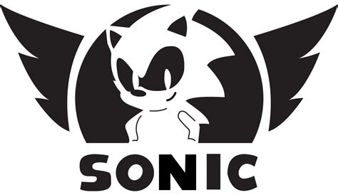 Sonic Stencil Brand Jacko The Hedgehog Wing Transparent HQ PNG Download | FreePNGimg